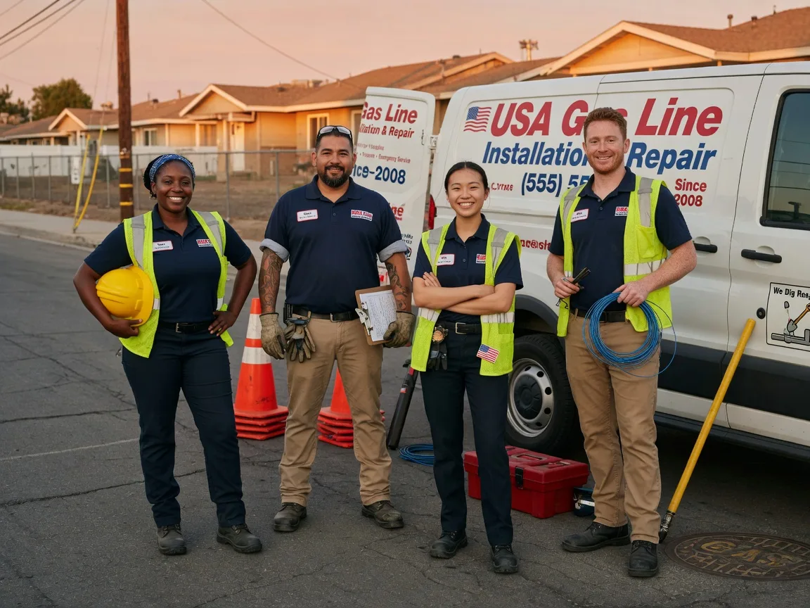 Gas Line Installation company in Mendota, MN